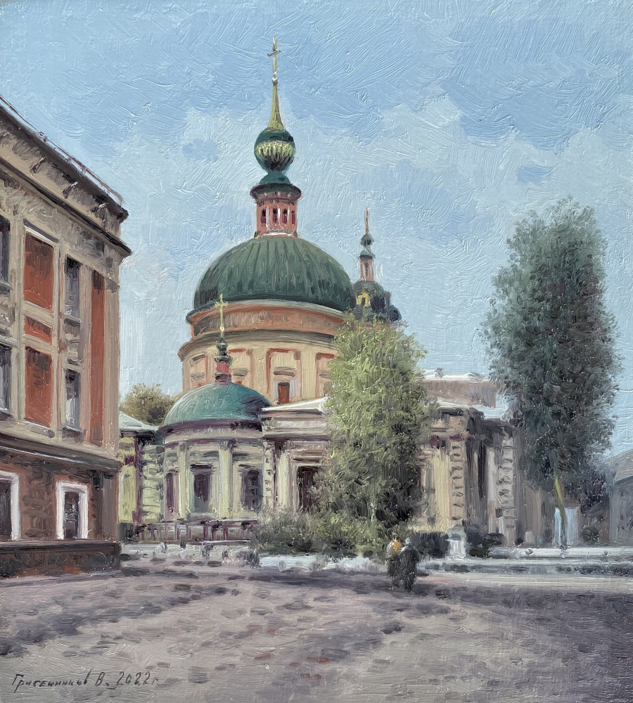 Vasily Ivanovich Gribennikov. Church of the Great Martyr Irene in Pokrovskoye. Moscow