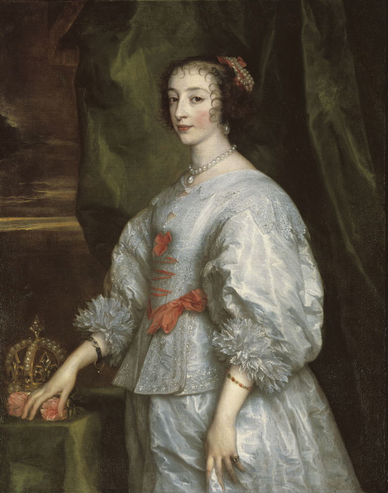 Anthony van Dyck. 女王亨丽埃塔玛丽亚