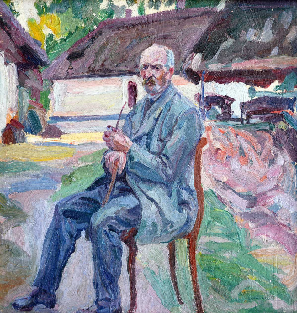 Alexey (Oleksa) Novakovsky. Portrait of Tuziak from Ryasnoy-Russian