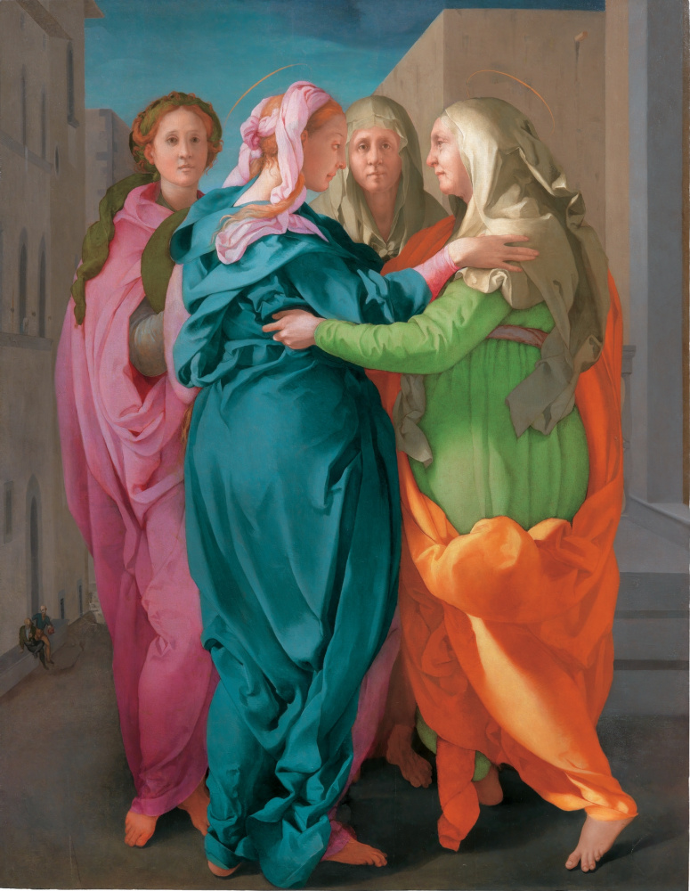 Jacopo Pontormo. The meeting of Mary and Elizabeth
