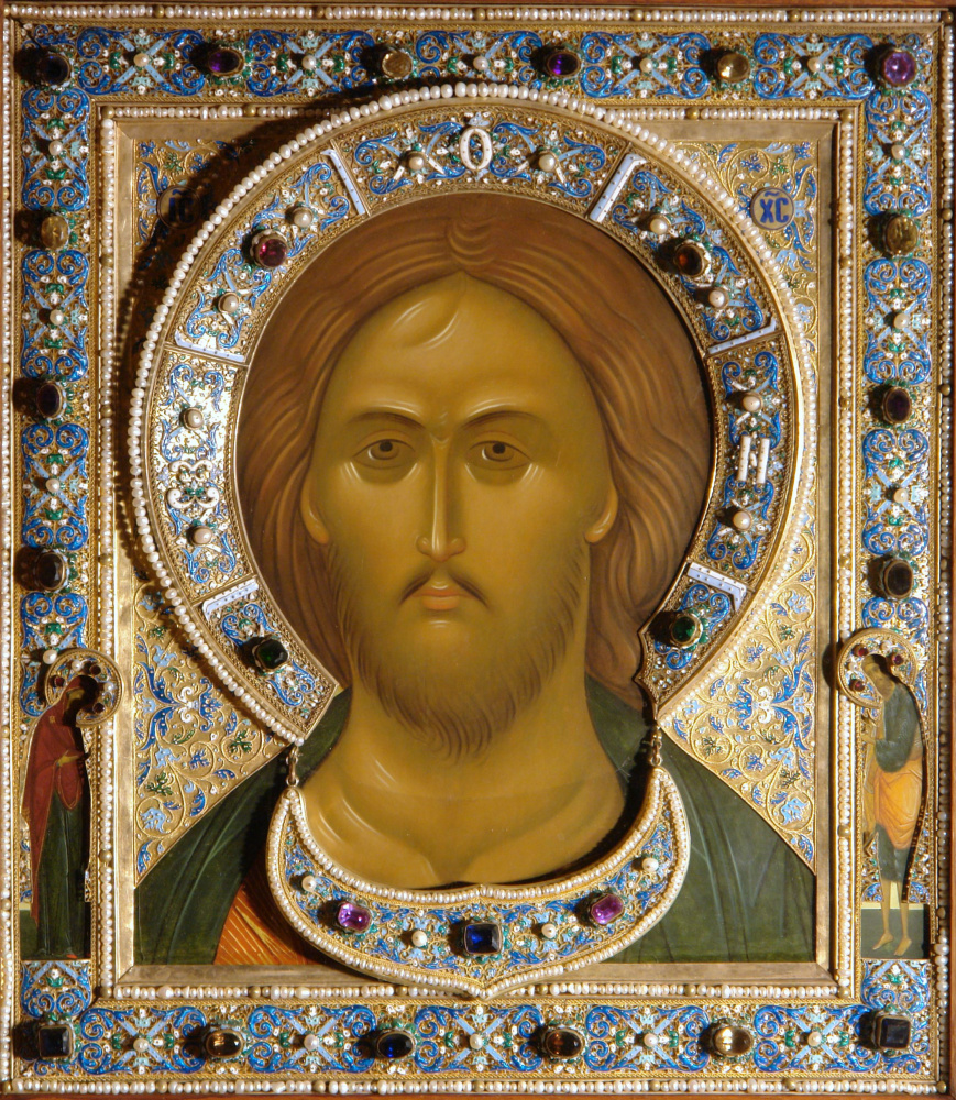 Moscow Icon Painting Workshop. Icon of Christ Pantocrator