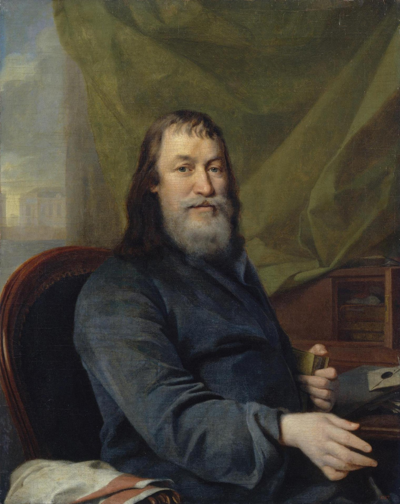 Dmitry Grigorievich Levitsky. Portrait of the merchant Ivan Kharitonovich Bilibin