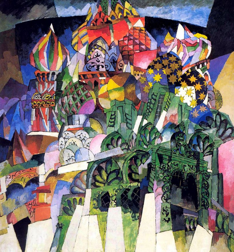 Aristarkh Lentulov. Saint Basil's Cathedral