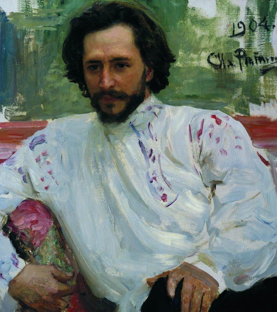 Ilya Efimovich Repin. A Portrait Of Leonid Andreev