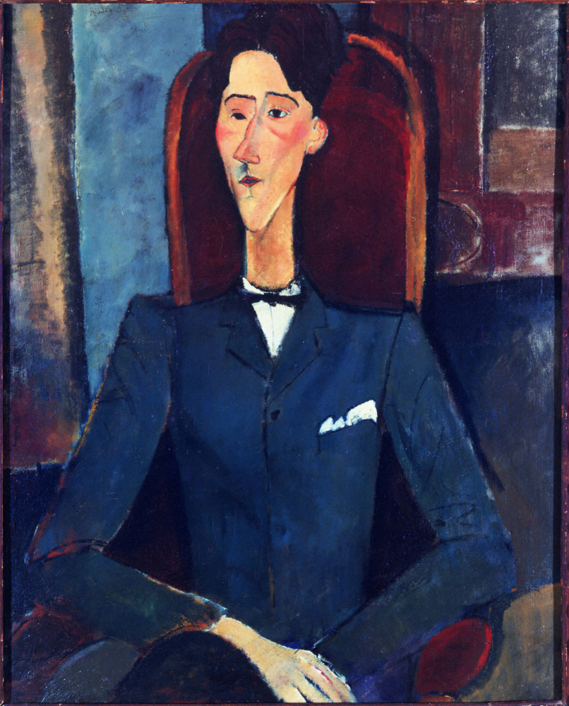 Amedeo Modigliani. Portrait Of Jean Cocteau