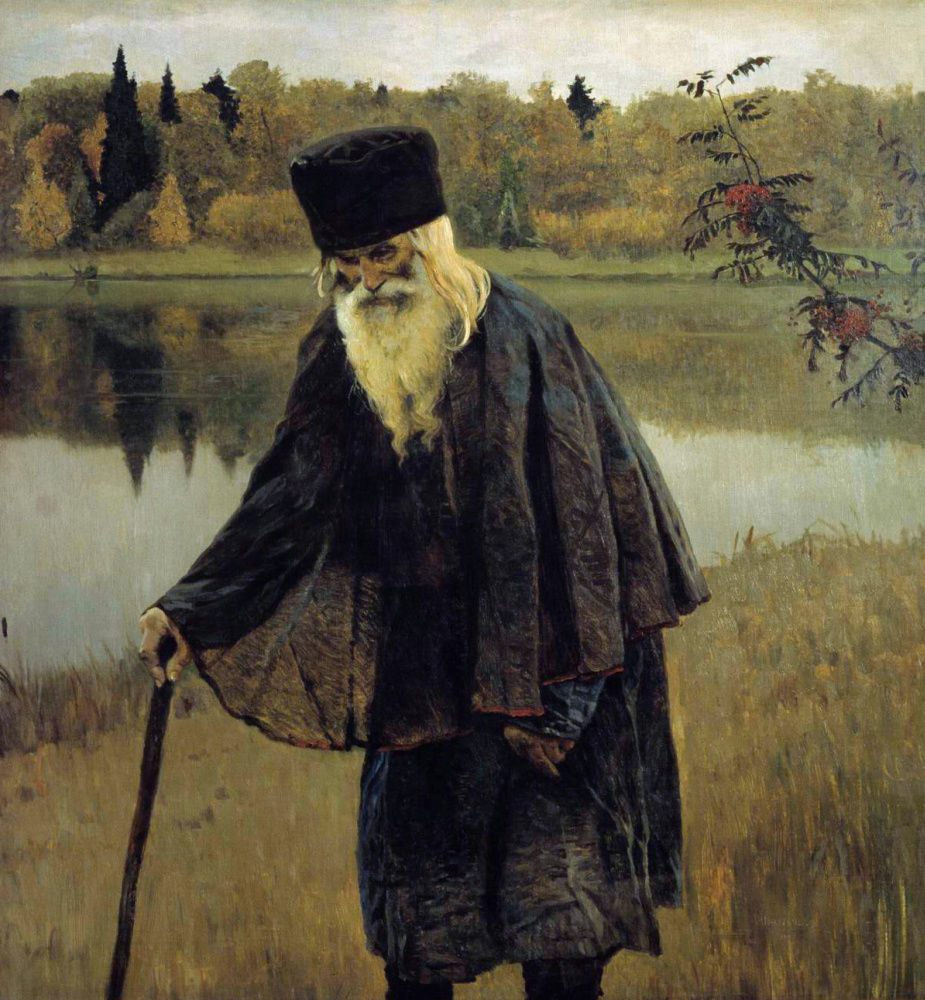 Mikhail Vasilyevich Nesterov. The hermit