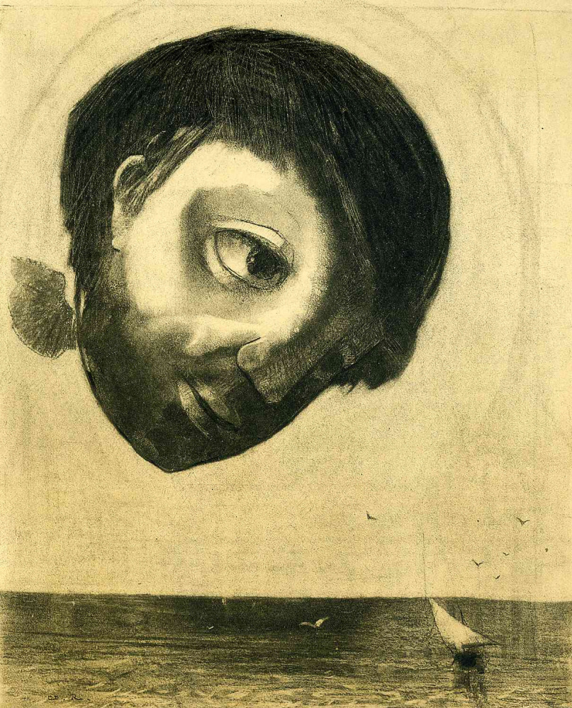 Odilon Redon. The Guardian Spirit Of Water