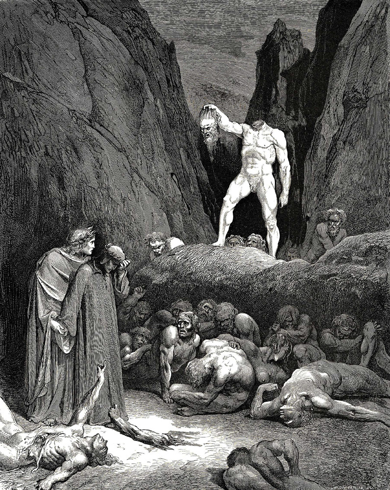 Paul Gustave Dore. Illustration for the "Divine Comedy"