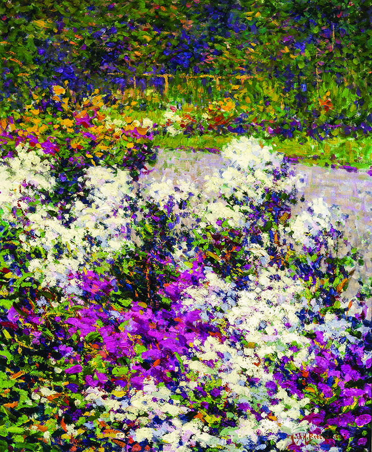 Hugh Henry Breckenridge. Phlox blanc