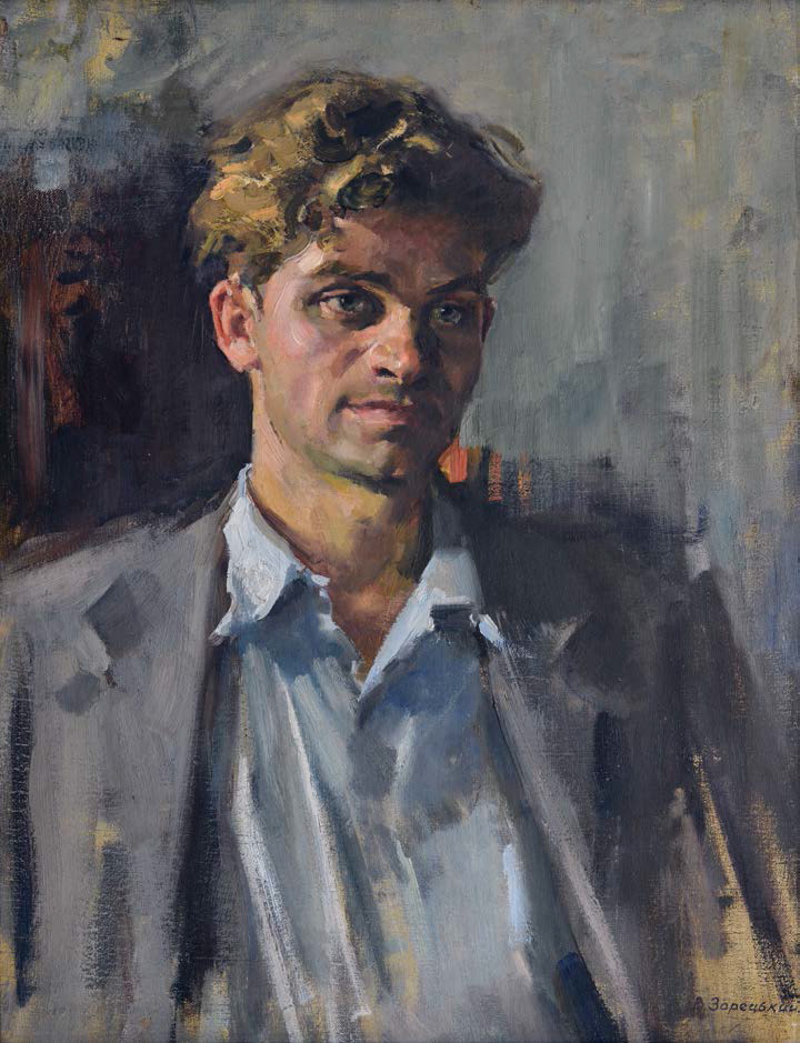 Victor Ivanovich Zaretsky. Self-portrait