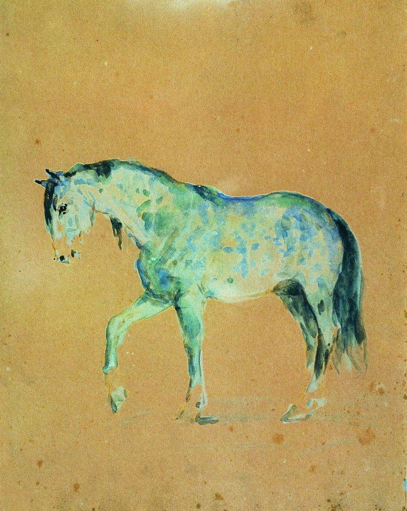 Илья Ефимович Репин. Лошадь