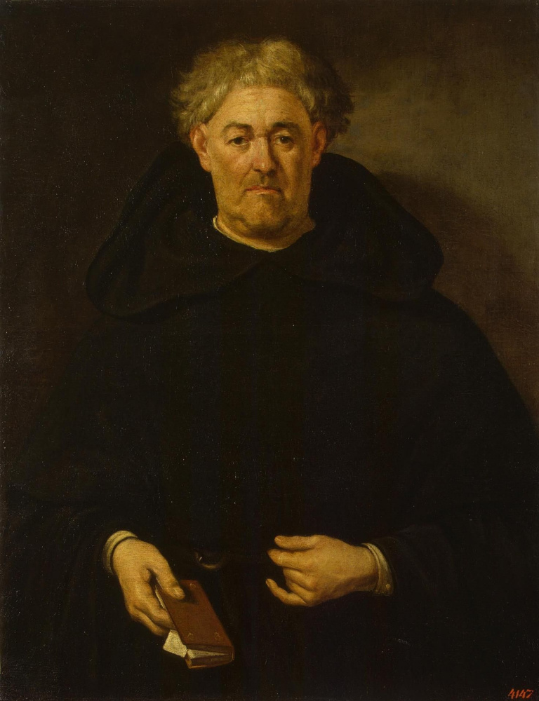 Juan de Pareja. Portrait of a monk