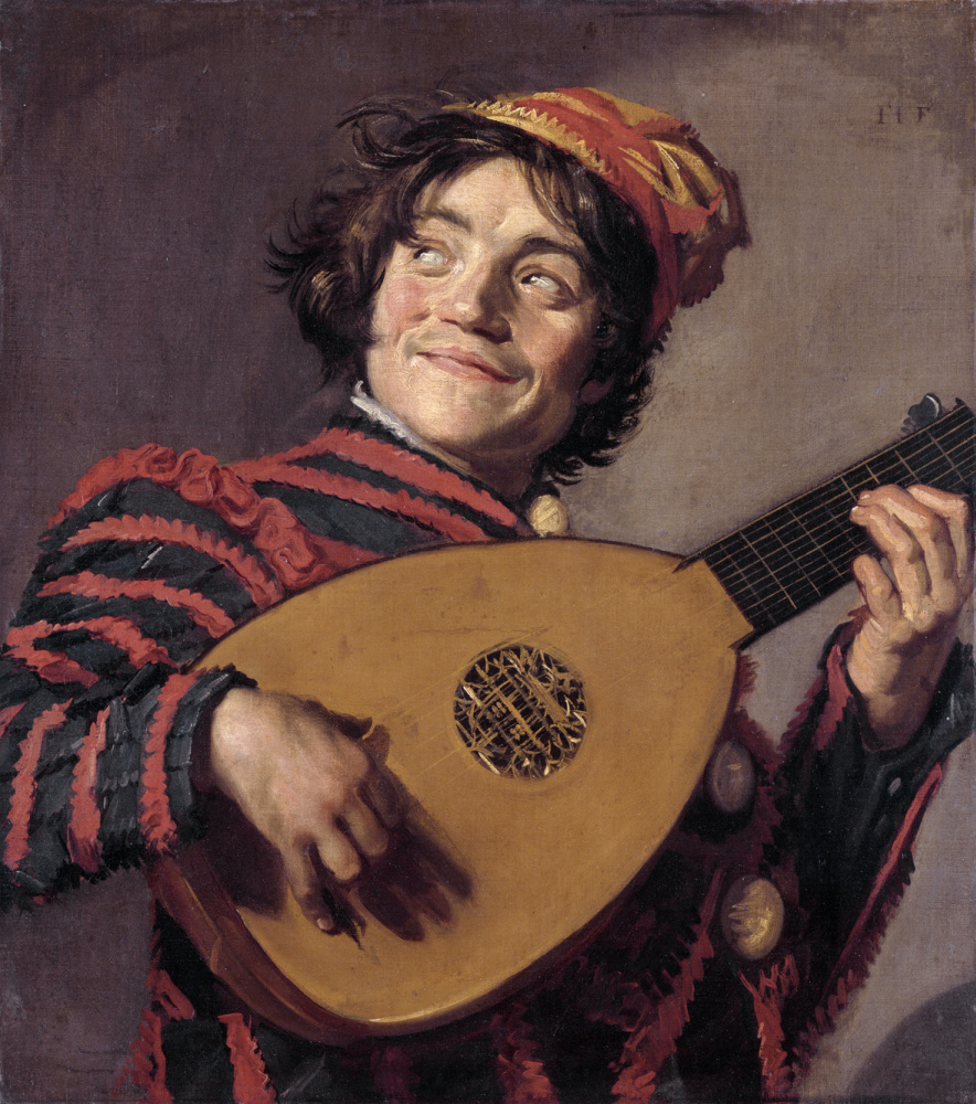Frans Hals. Lute player
