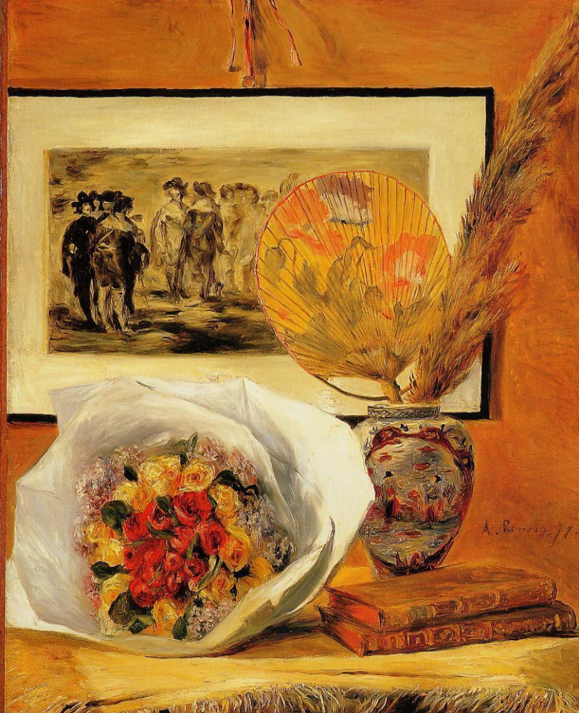 Still life with bouquet