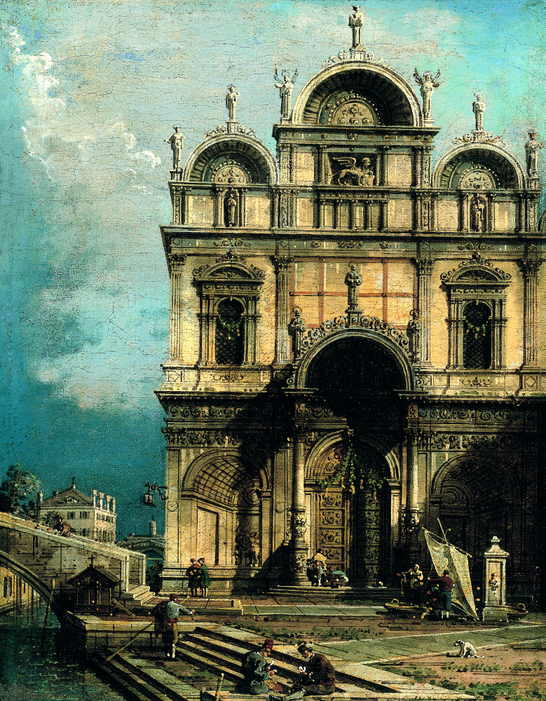 Giovanni Antonio Canal (Canaletto). Scuola San Marco