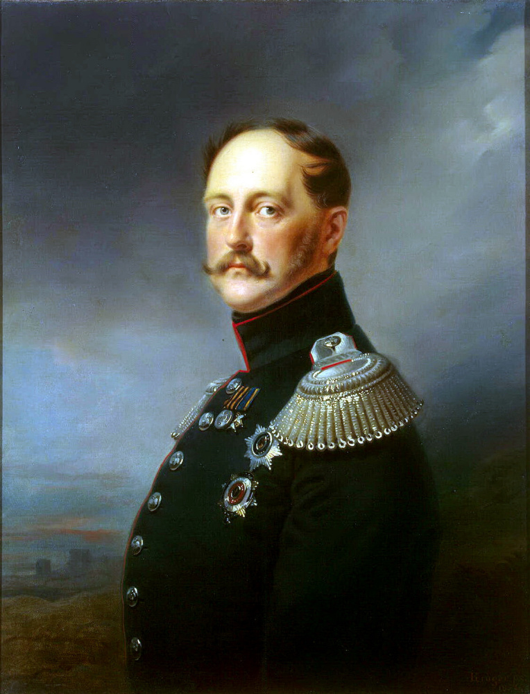 Franz Kruger. Portrait Of Nicholas I