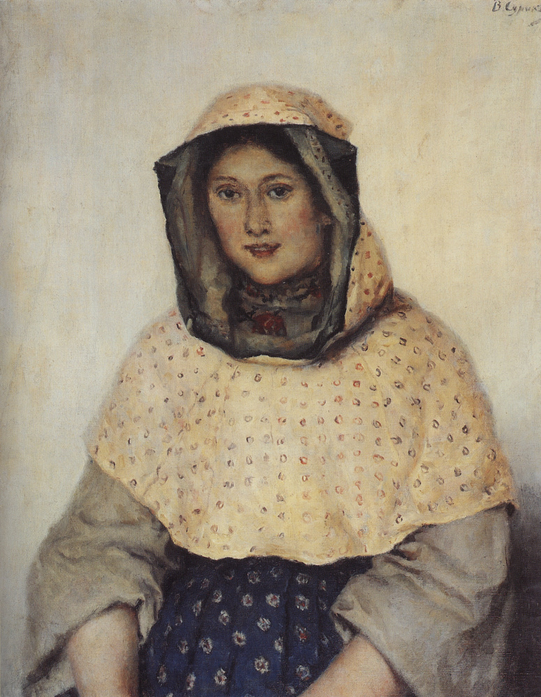 Vasily Surikov. Portrait Since Domozhilova
