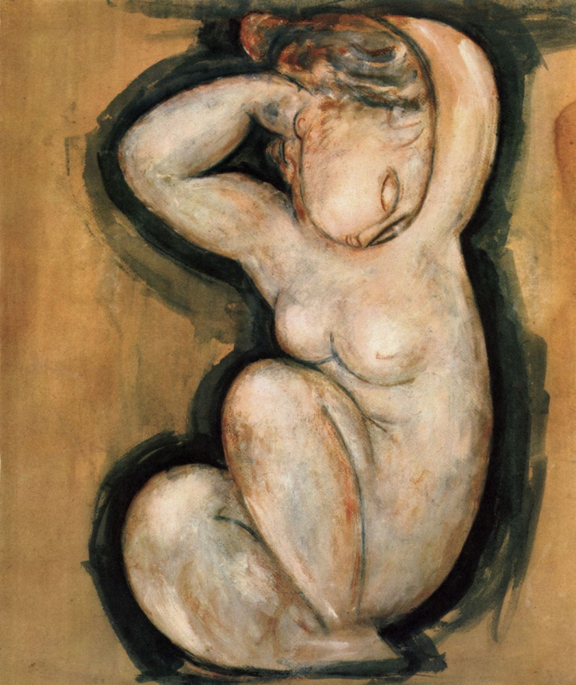 Amedeo Modigliani. Caryatid