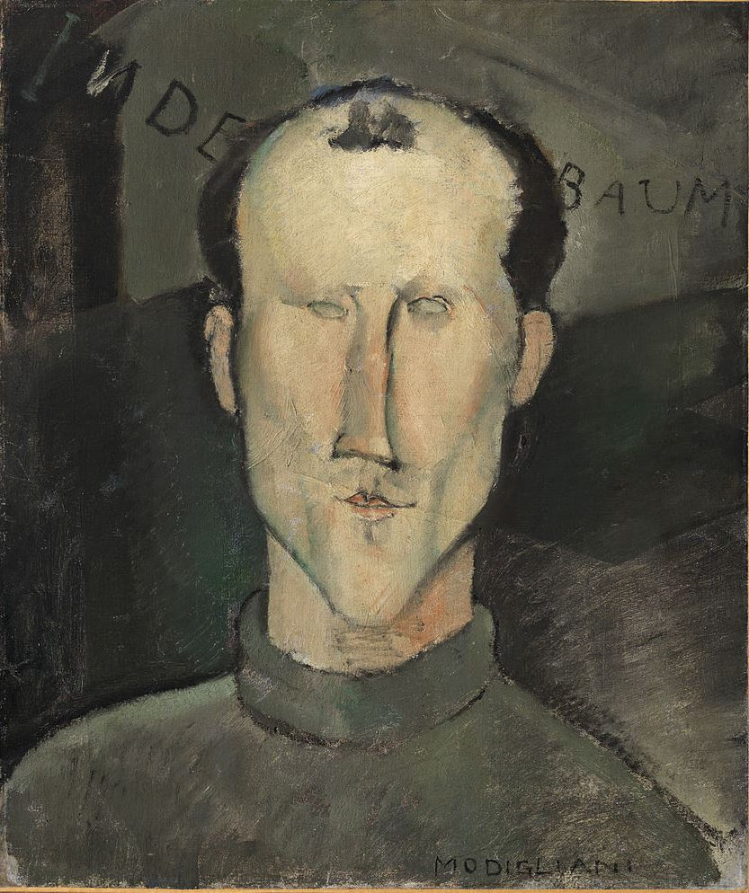 Amedeo Modigliani. Porträt von Leon Indenbaum