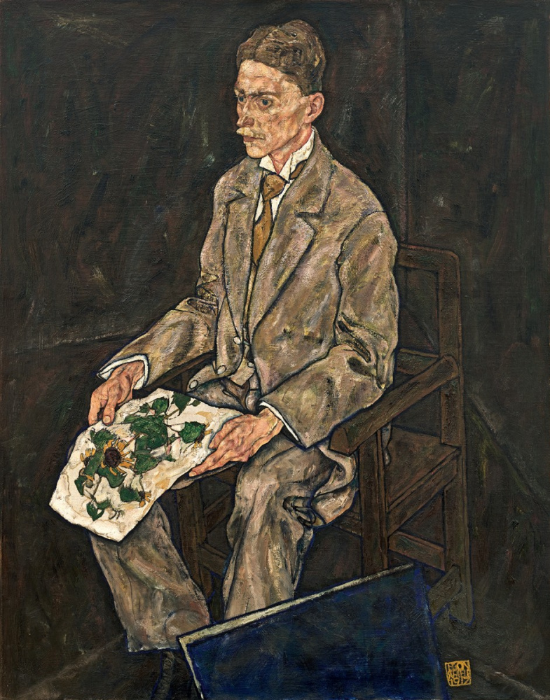Egon Schiele. Franz Martin Haberditsl博士的肖像