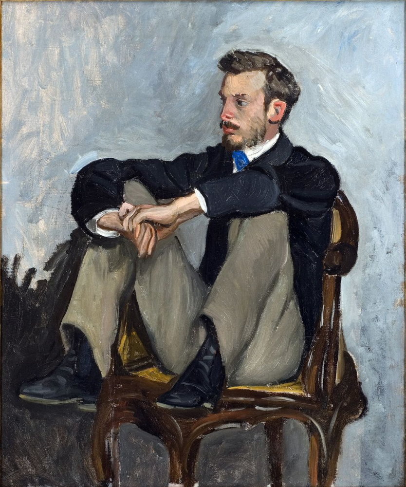 Frédéric Bazille. Portrait Of Auguste Renoir