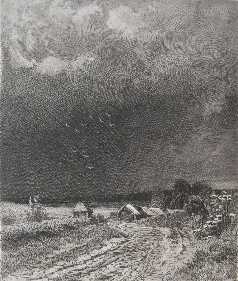 Ivan Shishkin. Before the storm