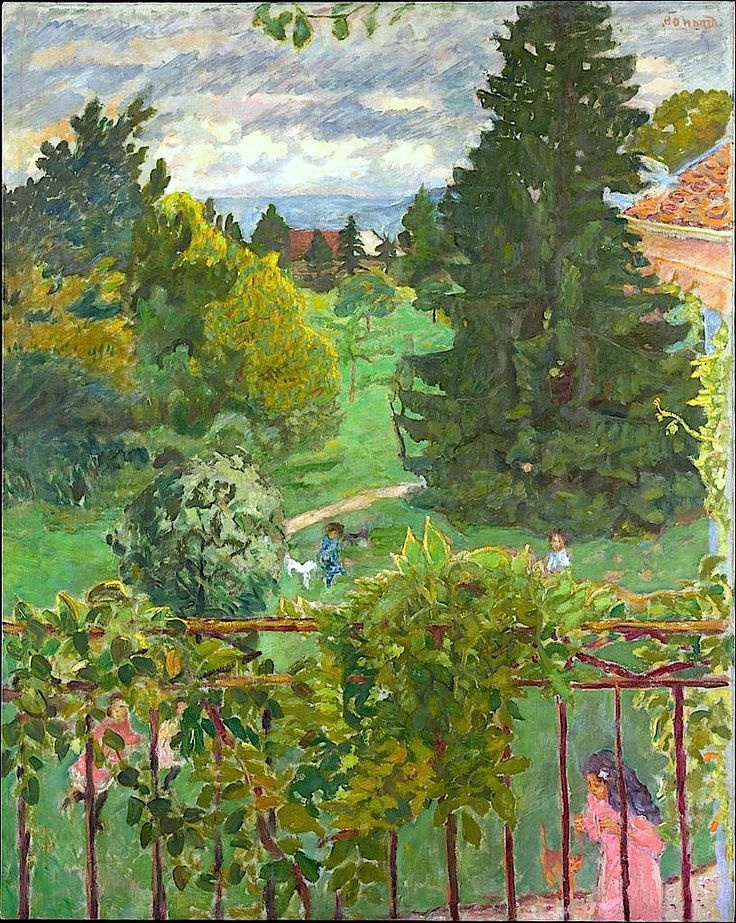 Pierre Bonnard. Balcony