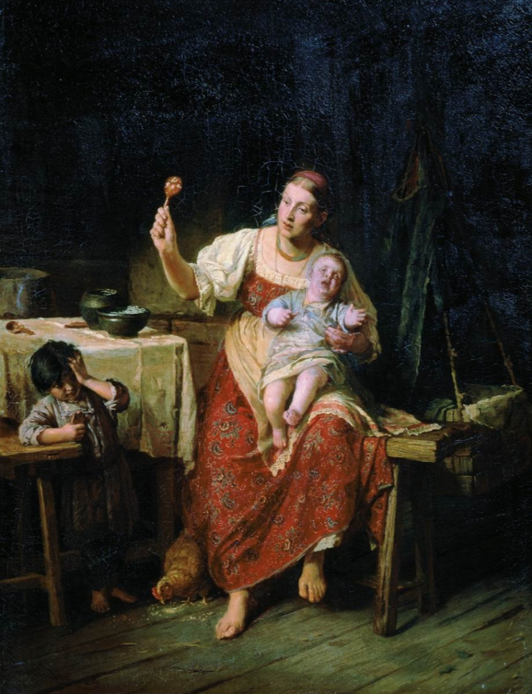 Firs Sergeevich Zhuravlev. Stepmother. Saratov State Art Museum. A.N. Radishcheva