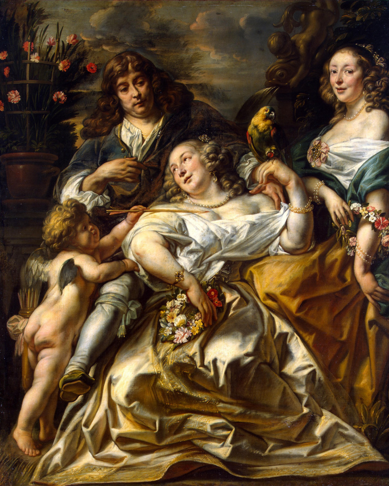 Jacob Jordaens. Allegorical Family Portrait