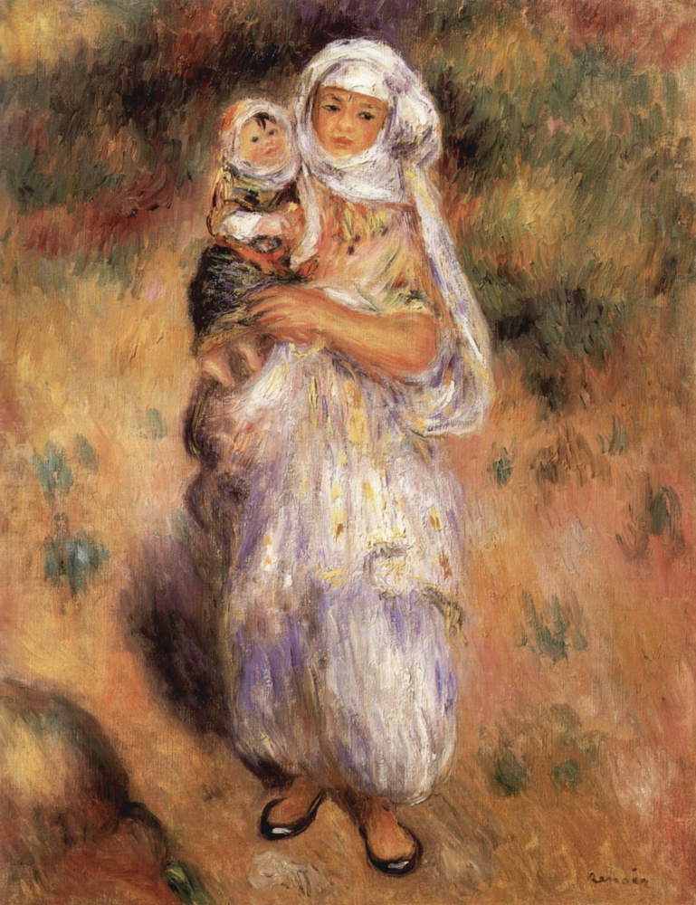 Pierre-Auguste Renoir. Algerian child