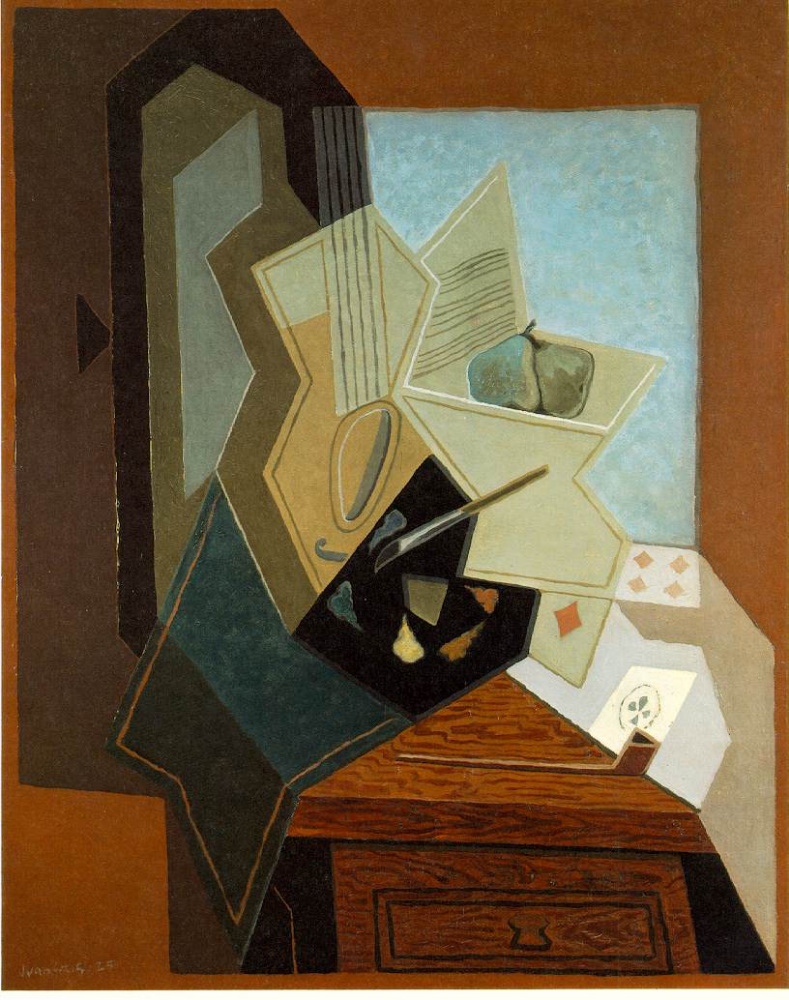 Juan Gris. Window in artist's Studio