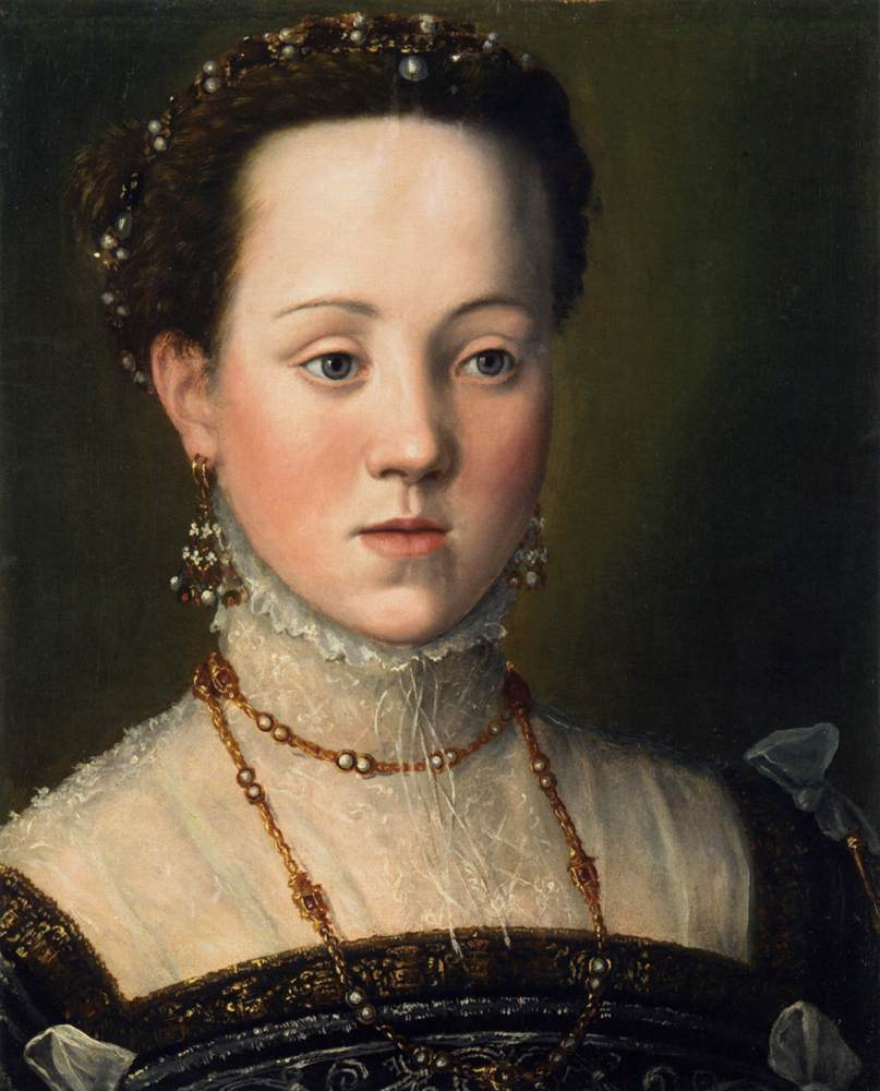 Giuseppe Arcimboldo. Archduchess Anna, daughter of Emperor Maximilian II