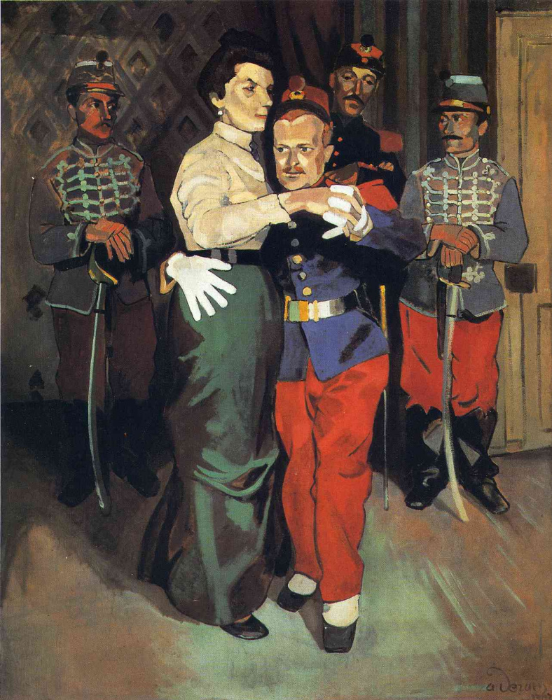 Andre Derain. Soldier's ball in SURESNES