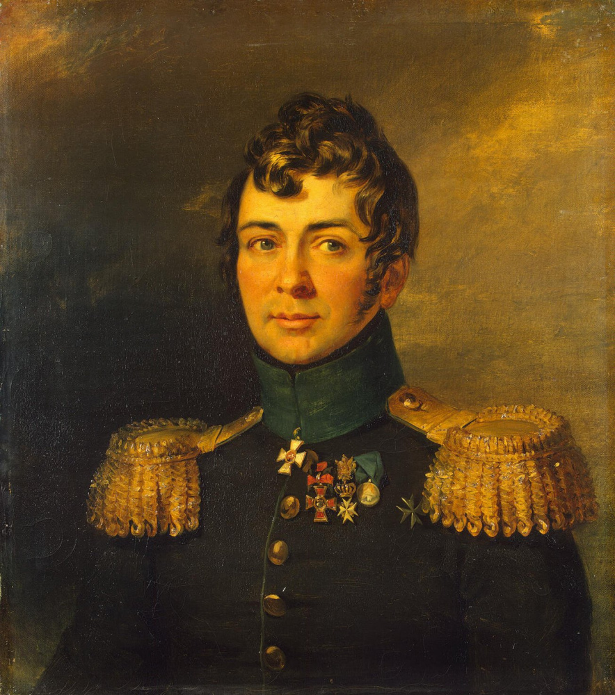 George Dow. Portrait of Sergei Nikolaevich Ushakov