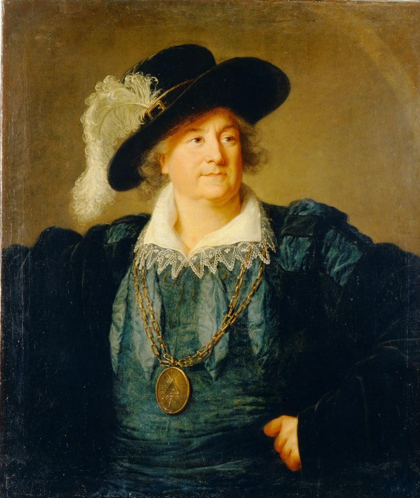 Elizabeth Vigee Le Brun. Porträt des polnischen Königs Stanislaw II. August (Poniatowski)