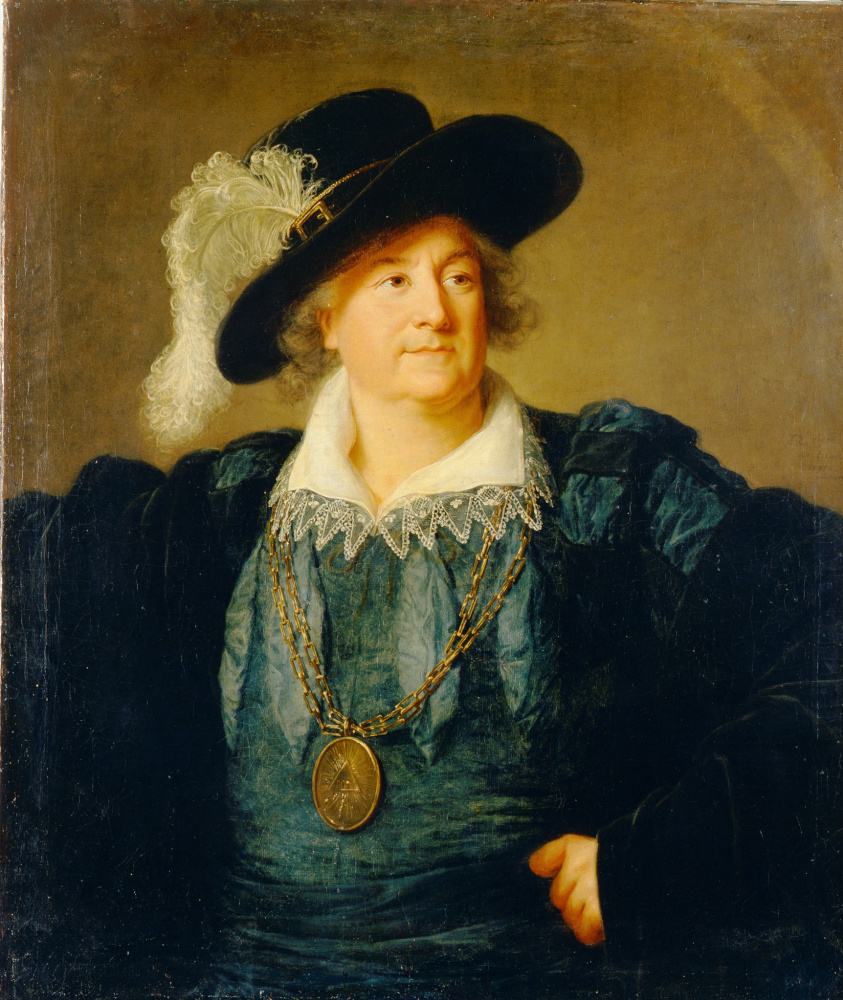 Elizabeth Vigee Le Brun. 波兰国王斯坦尼斯拉夫二世八月（Poniatowski）的肖像