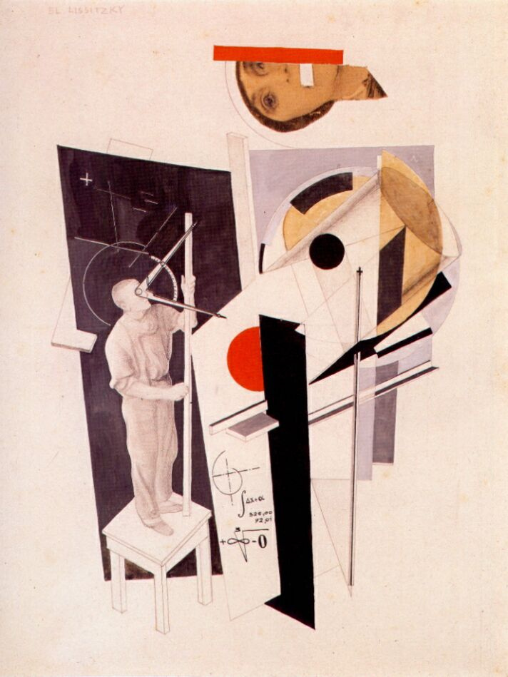El Lissitzky. Tatlin at work