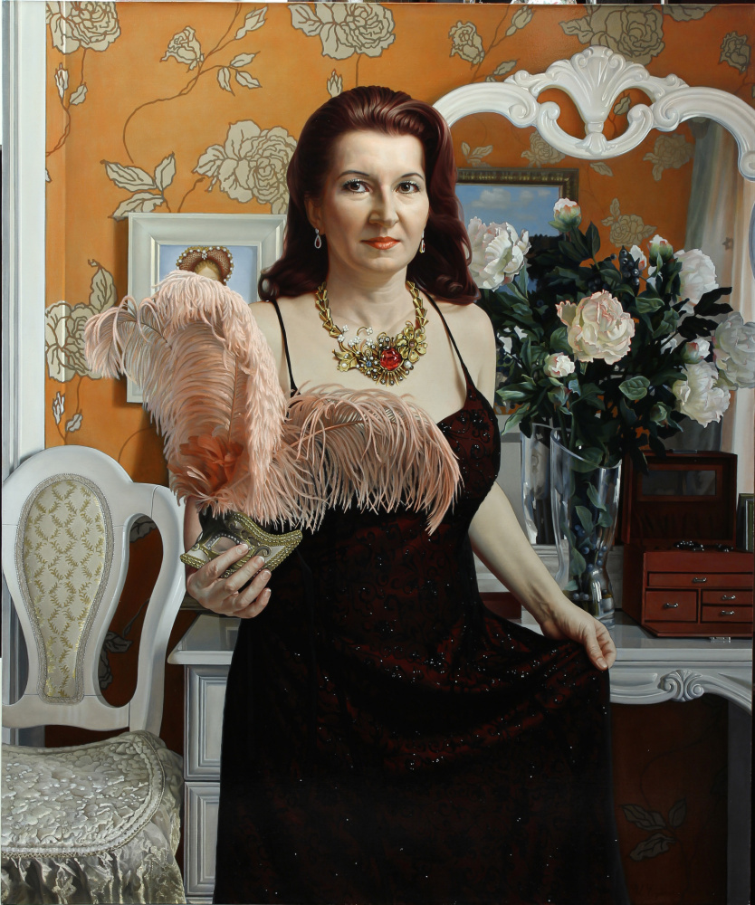 Sushienok64 @ mail.ru Michailowitsch Igor Sushenok. Portrait einer Frau.