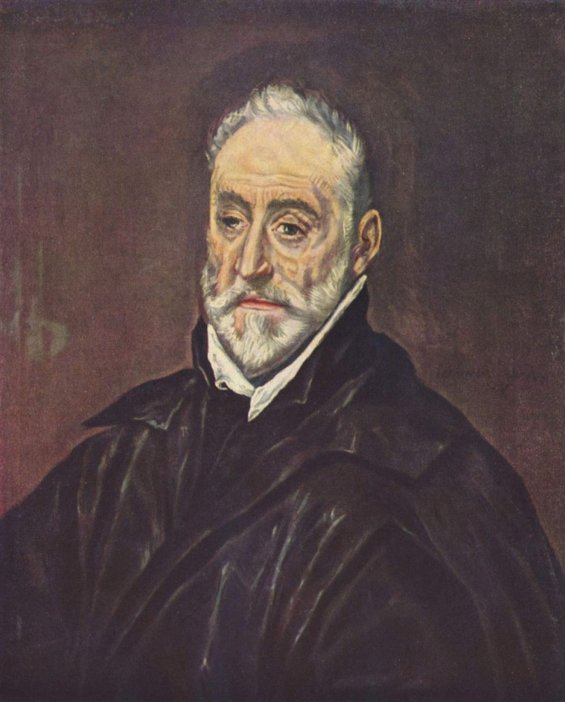 Domenico Theotokopoulos (El Greco). Antonio de Covarrubias