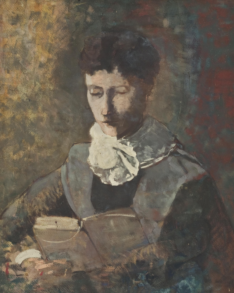 Odilon Redon. Madame Camilla Redon reads