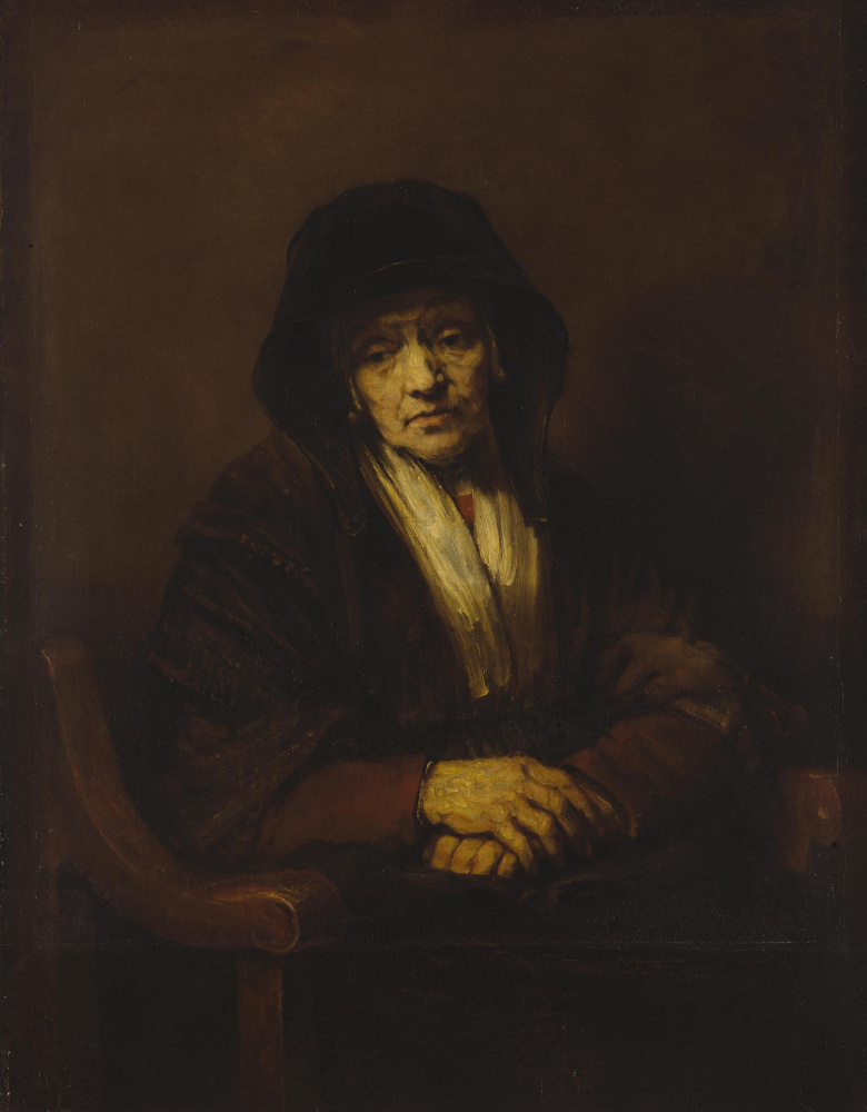 Rembrandt Harmenszoon van Rijn. Portrait of an old woman