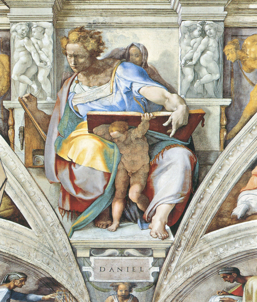 Michelangelo Buonarroti. The Prophet Daniel