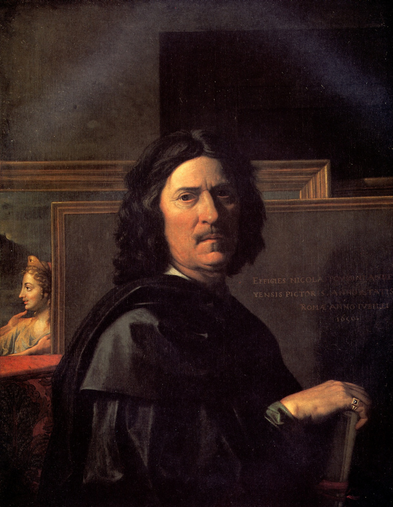 Nicolas Poussin. Self-portrait