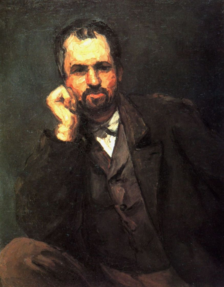 Paul Cezanne. Portrait of a man