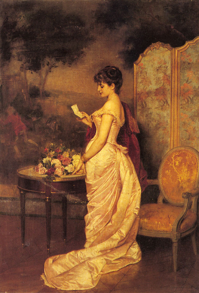 Auguste Toulmouch. A letter from a loved one