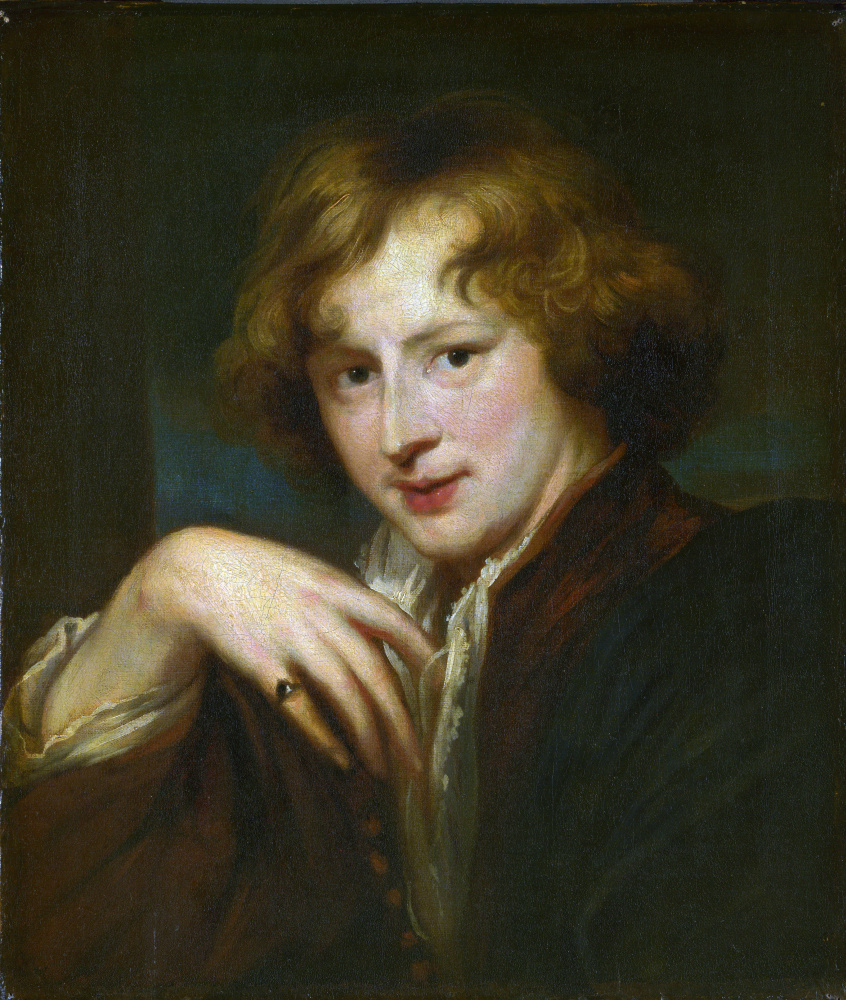 Антоніс ван Дейк. Портрет художника. Копия 1750 - 1825 годов