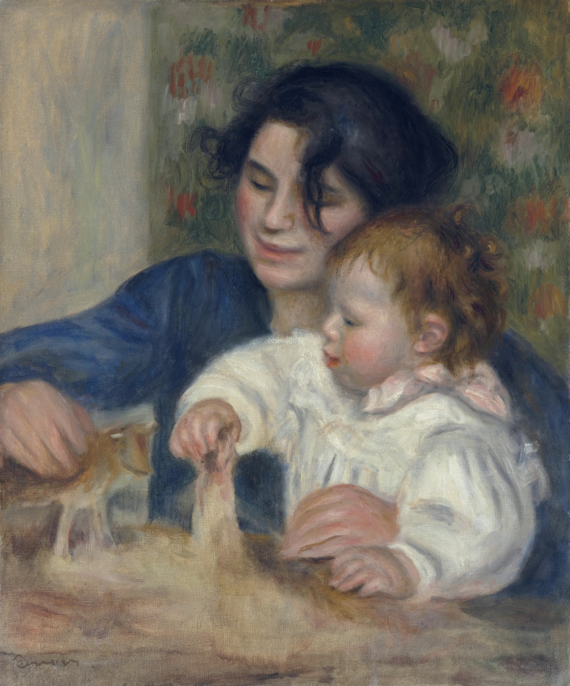 Pierre-Auguste Renoir. Gabrielle and Jean