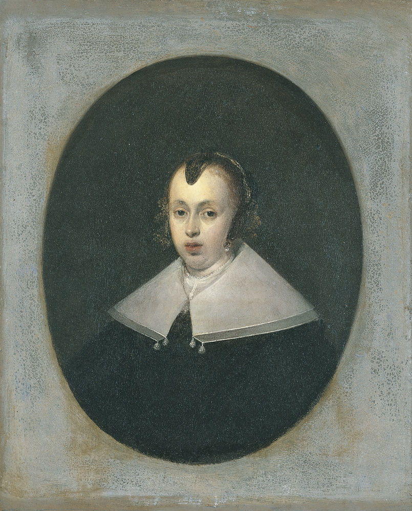 Gerard Terborch (ter Borch). Portrait of a Thirty Years Old Woman