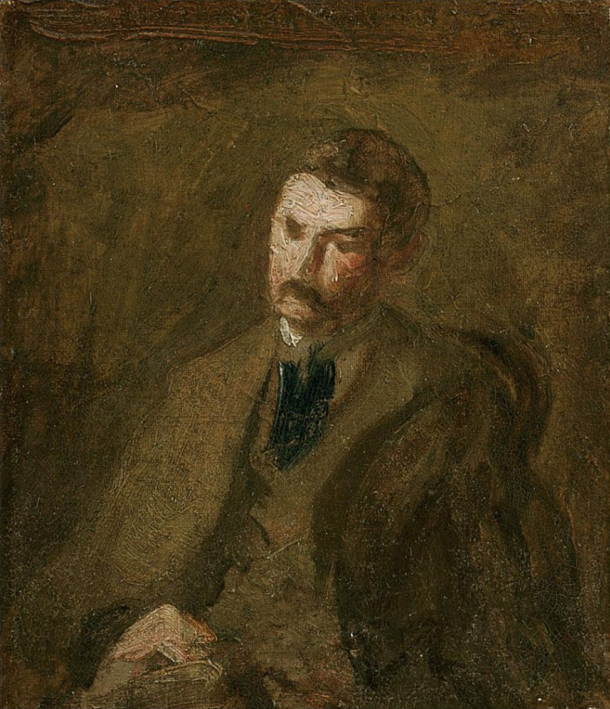Thomas Eakins. William L. Macklin. abbozzo