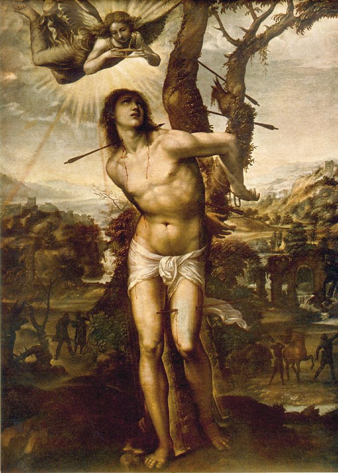 Giovanni Antonio Bazzi (Sodom). Saint Sebastian